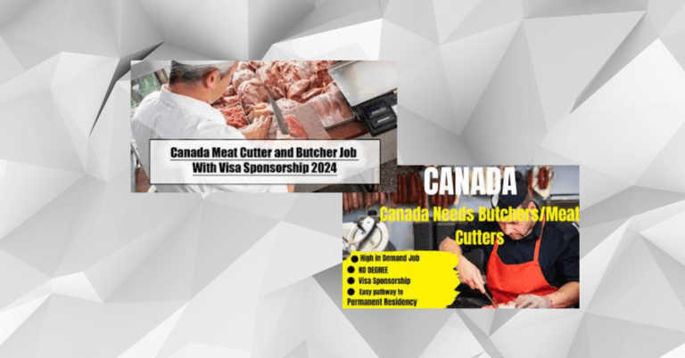 Butcher Jobs with Visa Sponsorship in Canada