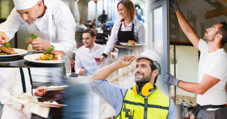 Professional and Labor Unskilled Jobs in Greek
